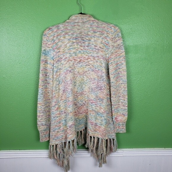 Wrangler Retro Boho Pastel Open Face Fringe jacket size Small - Picture 8 of 9